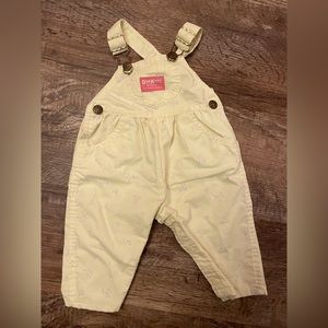Vintage Oshkosh floral overalls